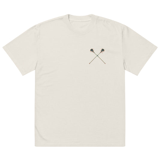 Oversized Lacrosse Sticks Tee