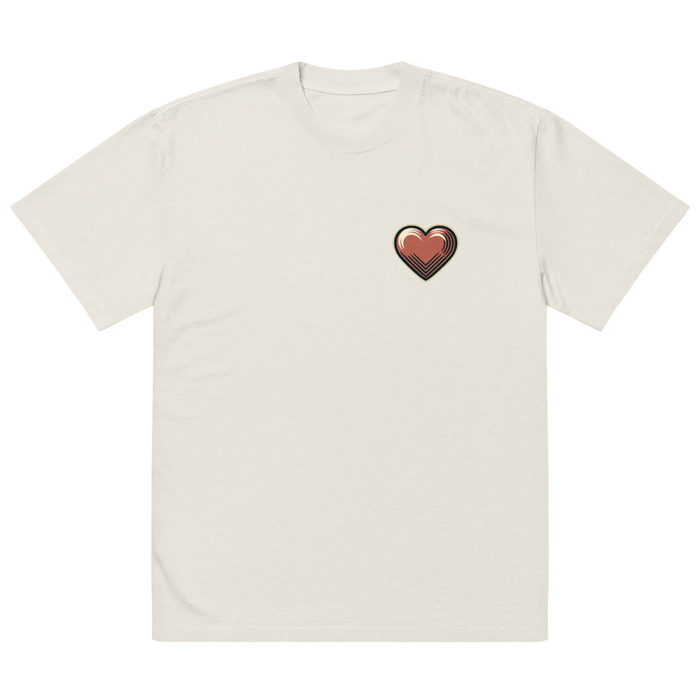 Oversized Heart Tee